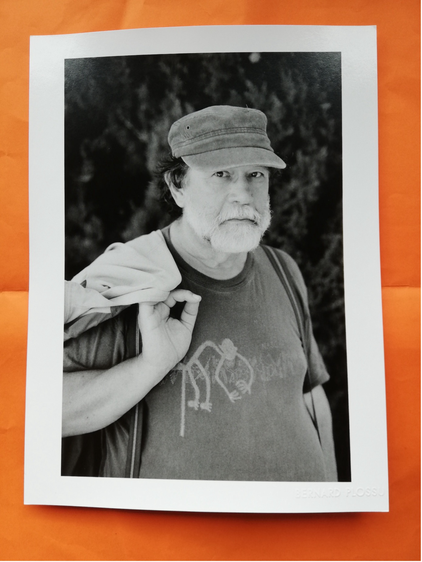 Portrait par Bernard Plossu en août 2023 à La Ciotat